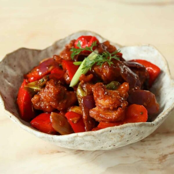 Chicken Chilli Hakka