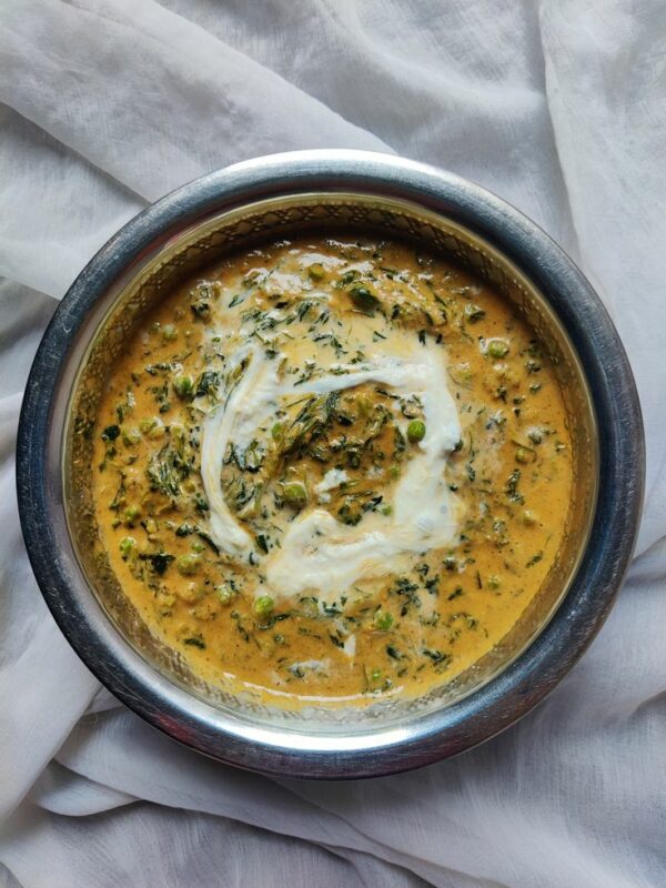 Matar Malai Methi