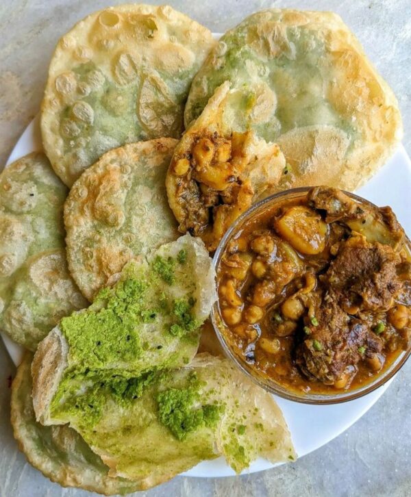 Chana Bhatura Stuffed Special